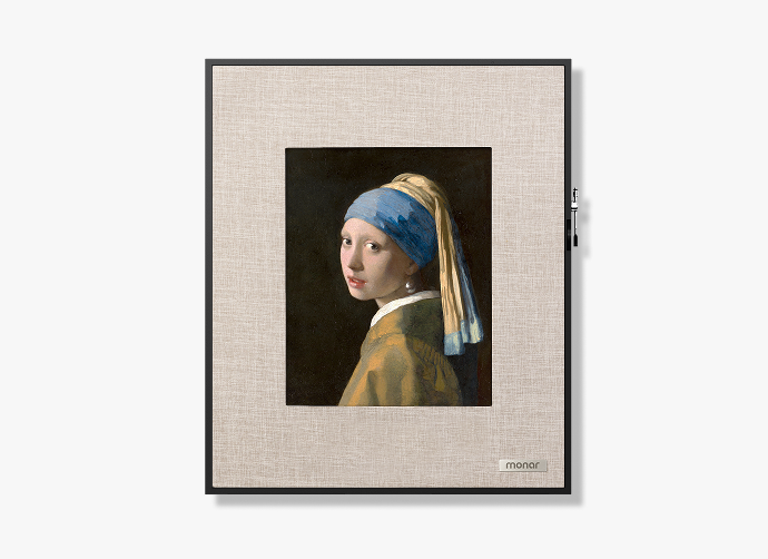 Interchangeable Frame I Natural Linen