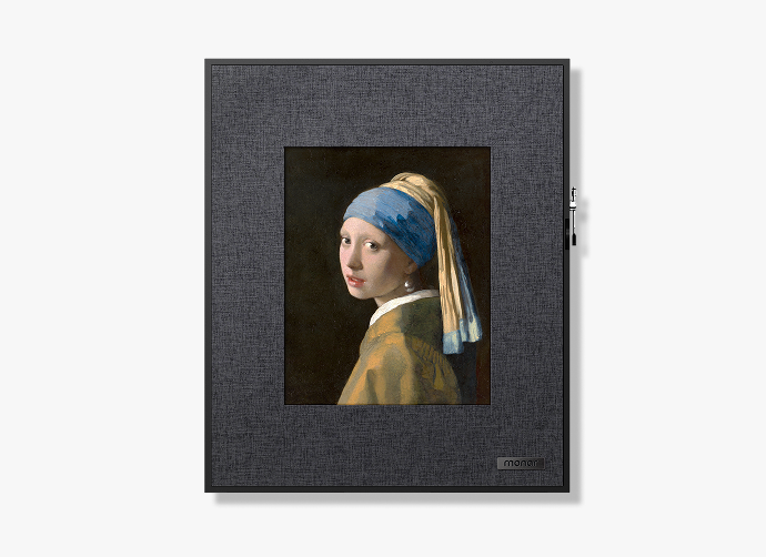 Interchangeable Frame I Onyx Linen