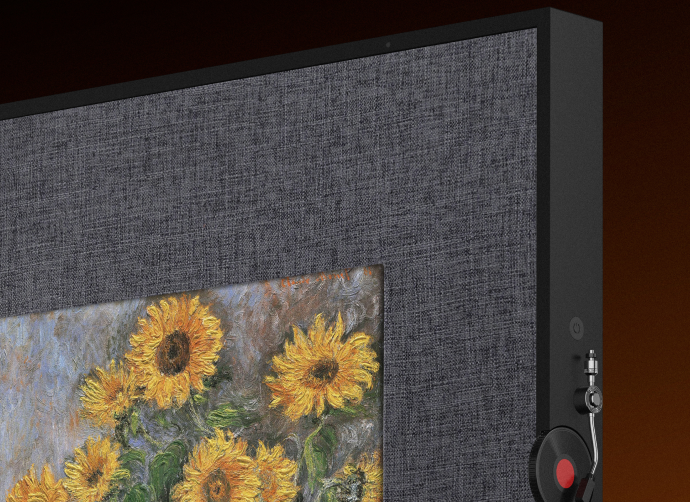 Interchangeable Frame I Onyx Linen