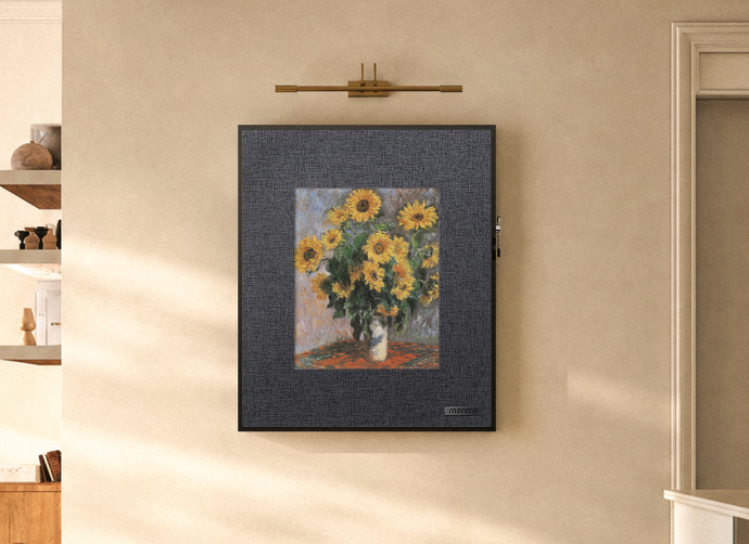 Interchangeable Frame I Onyx Linen