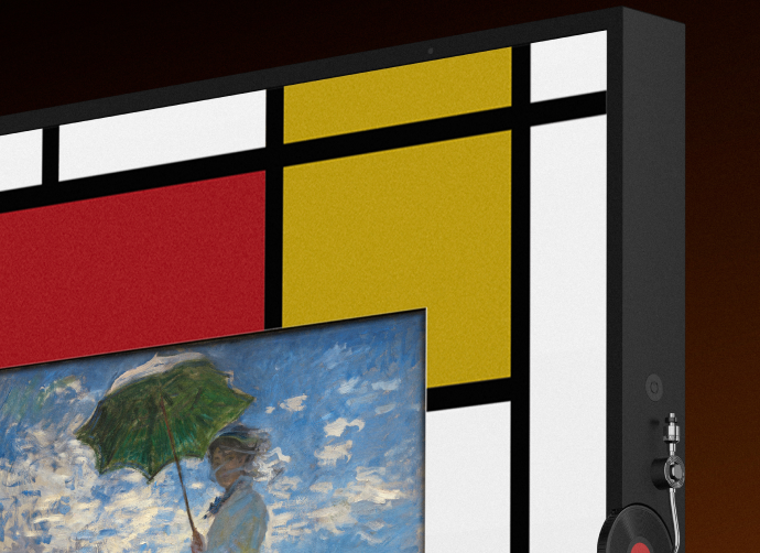 Interchangeable Frame I  Neo-Plasticism